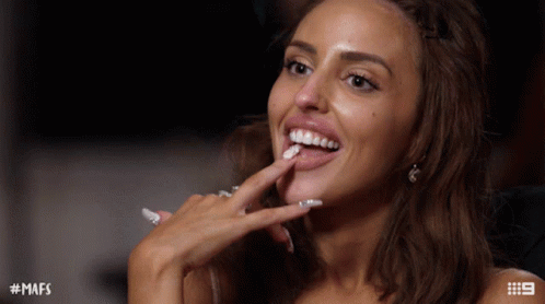 Woman Close Up with #mafs