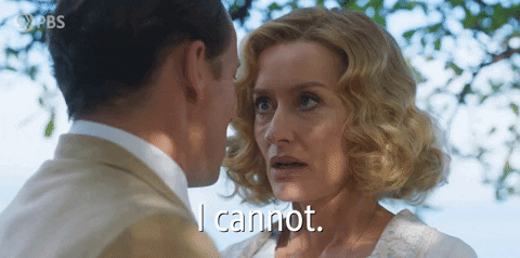 Woman Confess Saying I Can't GIF