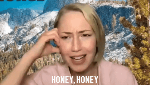 Woman Covering Ears Honey Honey GIF