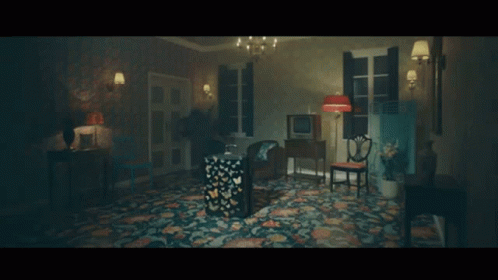 Woman Crawling on Floor