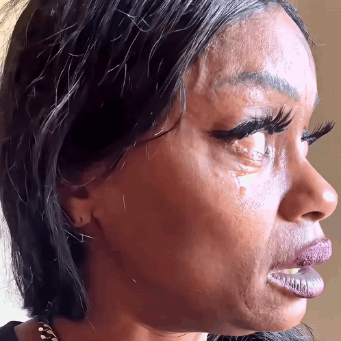 Woman Crying Close Up