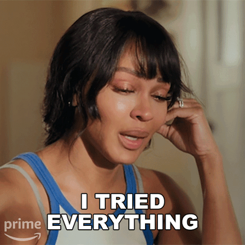 Woman Crying I Tried Everything
