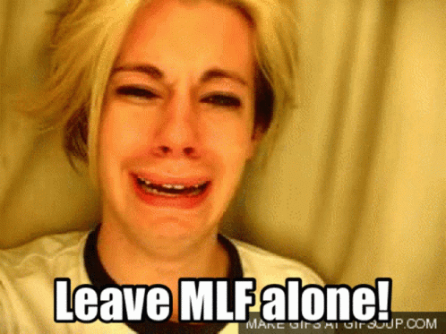 Woman Crying Leave MLF Alone