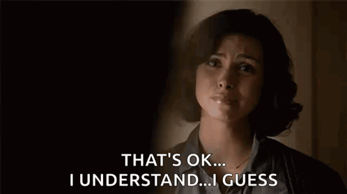 Woman Crying Says That's Ok I Understand I Guess