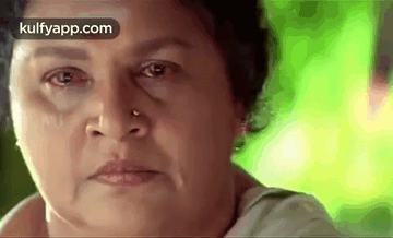 Woman Crying with Nose Ring