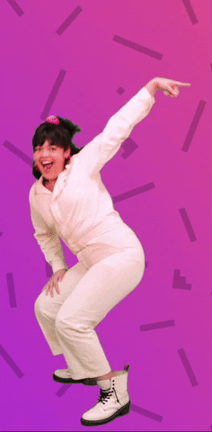Woman Dancing Excited GIF