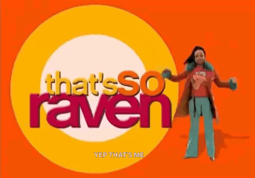 Woman Dancing At That's So Raven Logo GIF