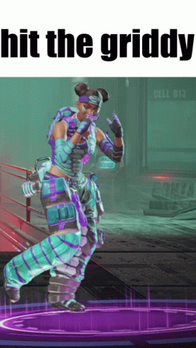 Woman Dancing Hit the Griddy
