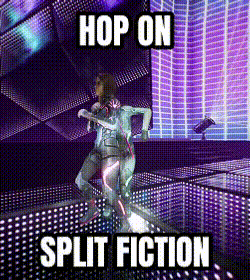 Woman Dancing Hop on Split Fiction