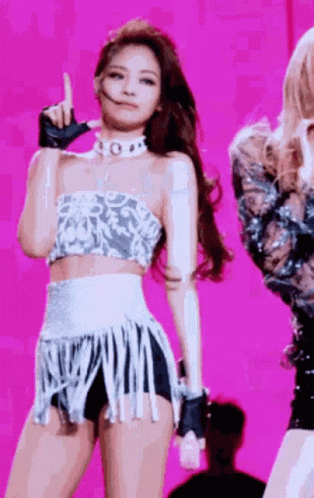 Woman Dancing In Crop Top And Shorts GIF