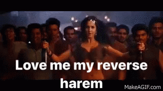 Woman Dancing Love Me My Reverse Harem