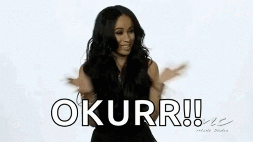 Woman Dancing Tongue Out Okurr