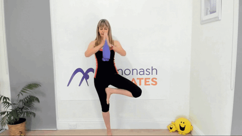 Woman Doing Yoga Pose Monash Pilates