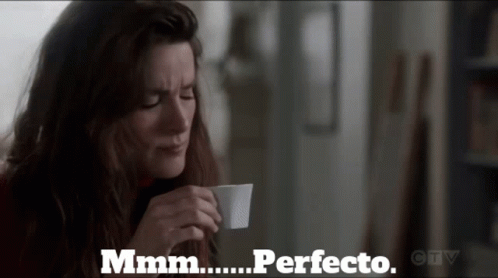 Woman Drinking Coffee Mmmm Perfecto