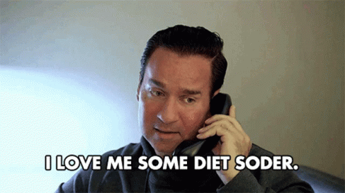 Woman Drinking Diet Coke
