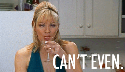 Woman Drinking I Cant Believe Youve Done This GIF