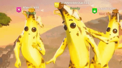 Woman Eating Banana Saying Hello There