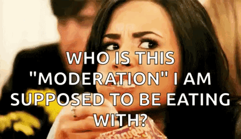 Woman Eating Chips Asks Who Is This Moderation