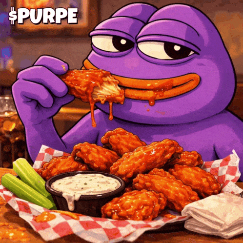 Woman Eating Hot Wing