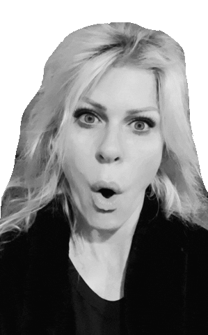 Woman Embrace The Crazy Hair GIF