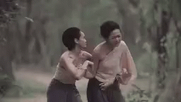 Woman Escaping From Slavery GIF
