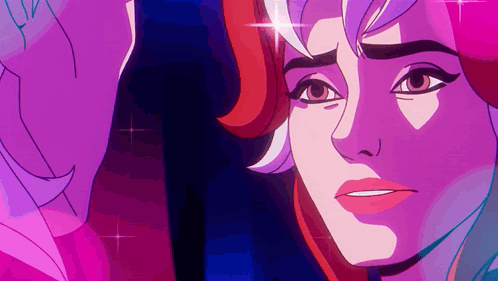 Woman Face Cartoon GIF