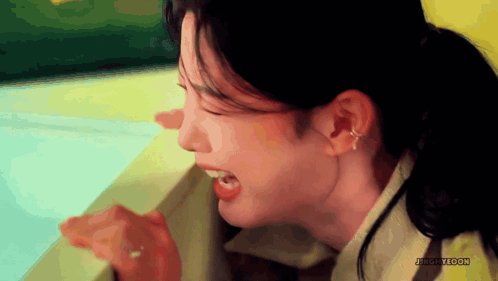 Woman Face Close Up Jung Yeom