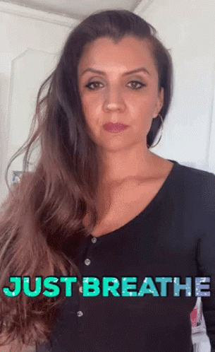 Woman Face Close Up With Watermark Saying MM