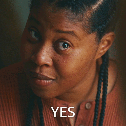 Woman Face Says I Think It's Beautiful GIF