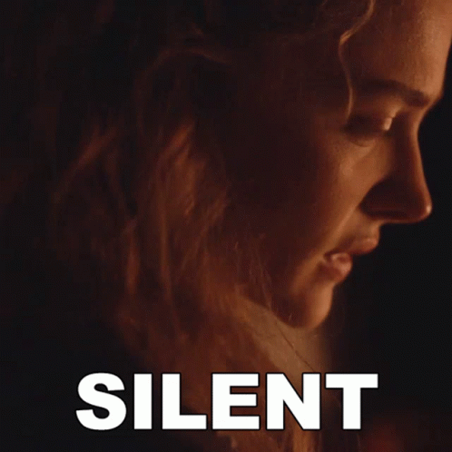 Woman Face Silent Poster