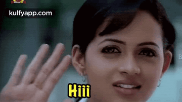 Woman Face With Hiii