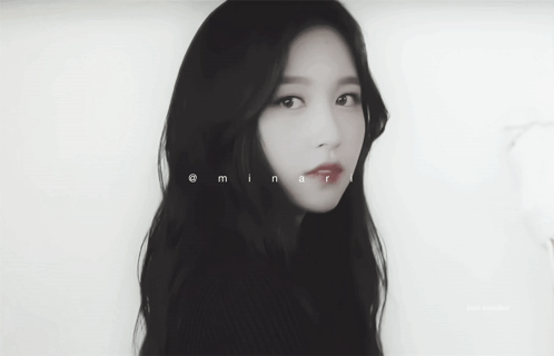 Woman Face With Mina GIF