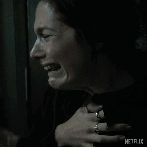 Woman Face With Netflix Logo