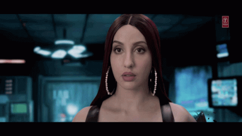 Woman Face With Red T GIF