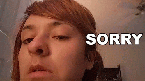 Woman Face with Sorry