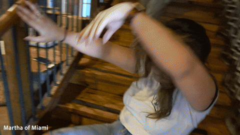 Woman Falling Funny Meme GIF
