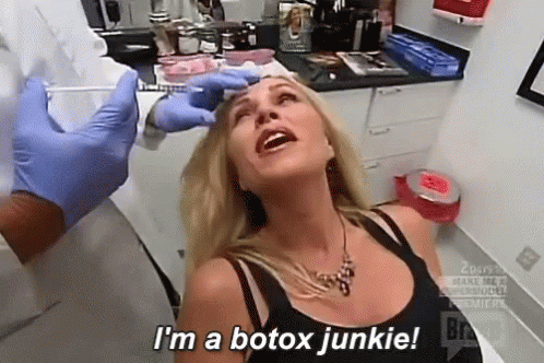 Woman Getting Botox Says I'm a Botox Junkie