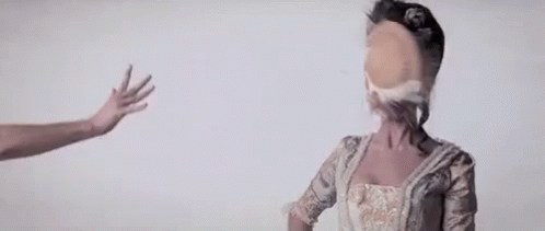 Woman Getting Pie in Face From Man