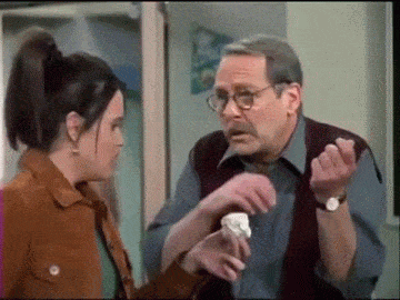 Woman Getting Smallest Violin Response GIF