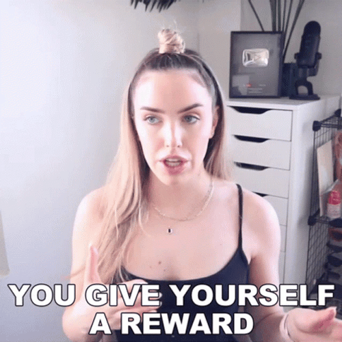 Woman Giving A Rewad You Played Yourself GIF