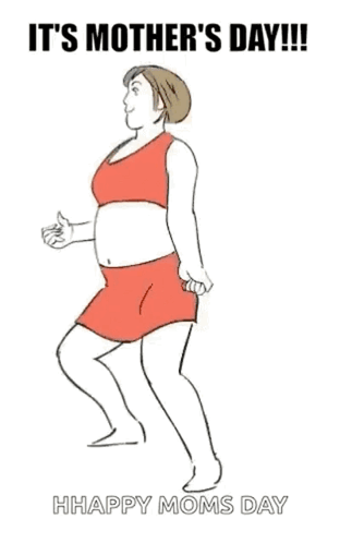Woman Giving Child Piggyback Ride GIF