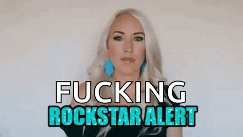 Woman Giving Thumbs Up Fucking Rockstar Alert