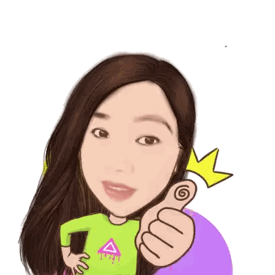 Woman Giving Thumbs Up Green Shirt