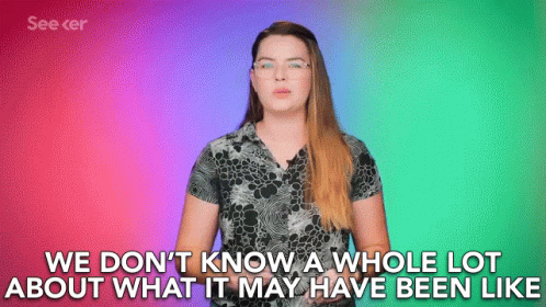 Woman Glasses Leopard Shirt Says We Don't Know