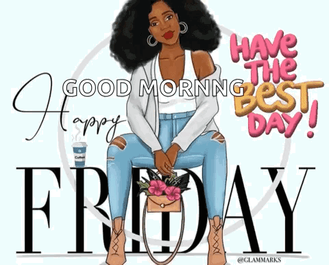 Woman Happy Friday Meme GIF