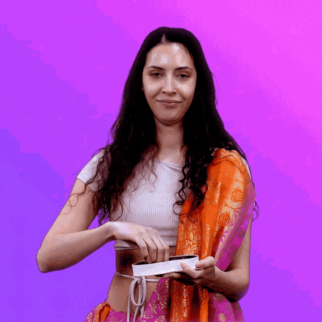 Woman Happy Valentines Day GIF