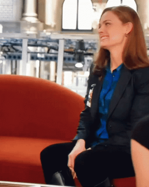 Woman Happy Vibes Wiggle GIF