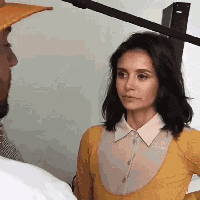 Woman Having Sensual Head Massage And Smile GIF