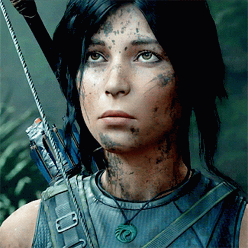 Woman Holding Bow and Arrow With Bird Necklace