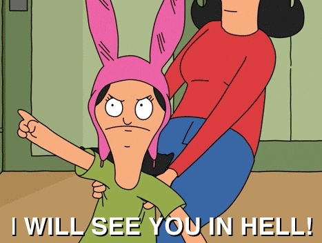 Woman Holding Child I Will See You in Hell